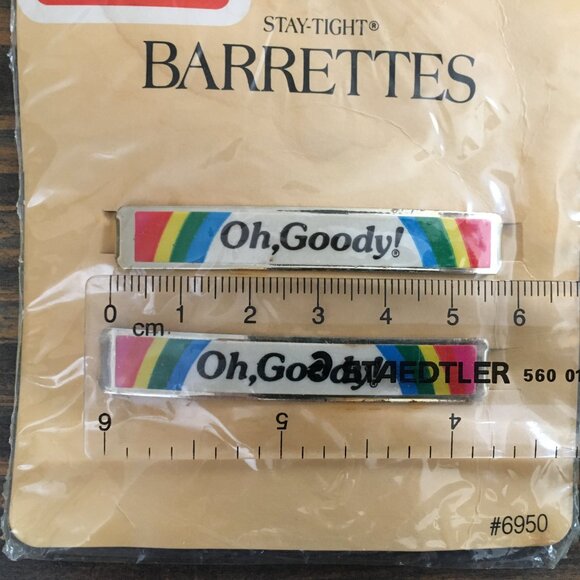 [Goody] Vintage 1983 Stay-Tight Barrettes | Unopened but flawed - Picture 6 of 7